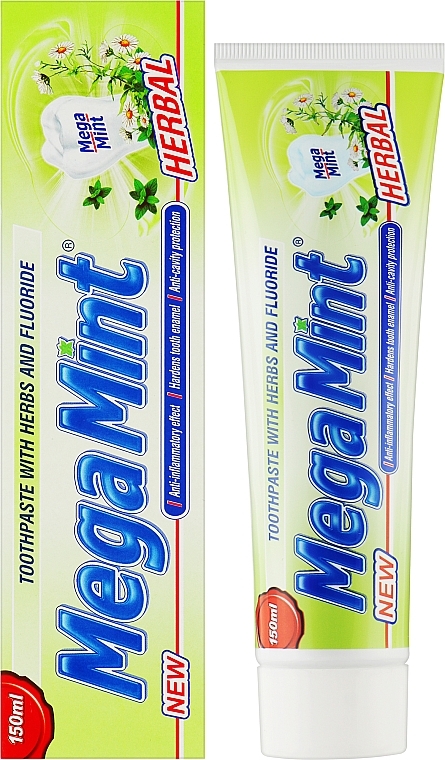 Зубная паста - Sts Cosmetics Mega Mint Herbal — фото N2