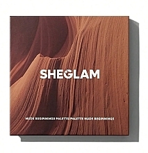 Палетка тіней для повік - Sheglam Nude Beginnings Eyeshadow Palette — фото N2