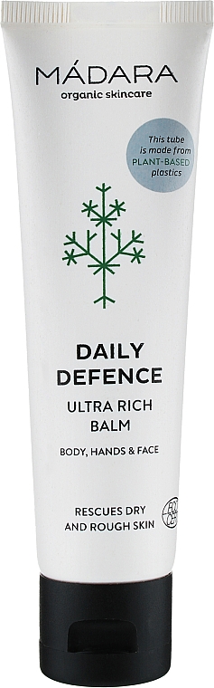 Бальзам питательный для защиты кожи от сухости и экстремальных погодных условий - Madara Cosmetics Daily Defence — фото N1