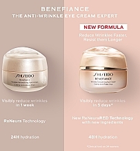 Крем для глаз - Shiseido Benefiance ReNeuraRED Technology Wrinkle Smoothing Eye Cream — фото N11