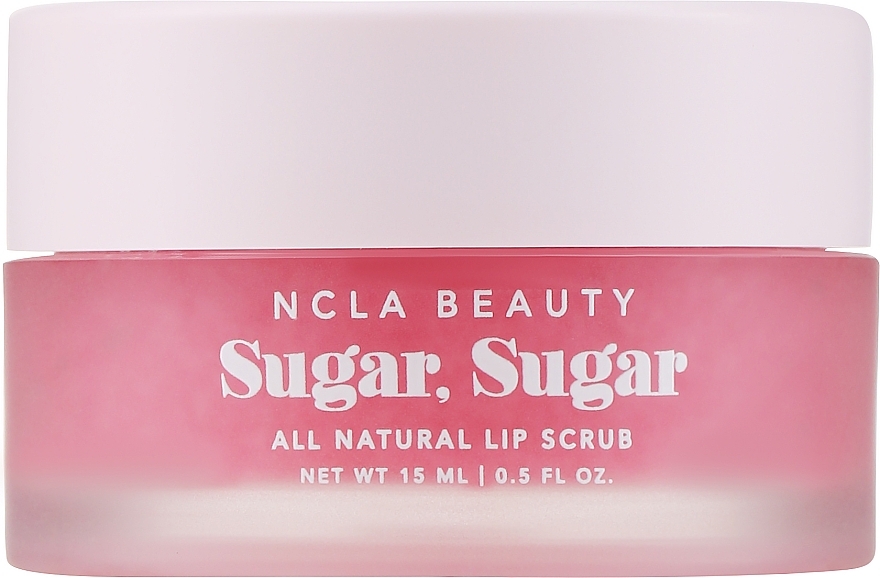 Скраб для губ "Рожевий грейпфрут" - NCLA Beauty Sugar, Sugar Pink Grapefruit Lip Scrub — фото N1