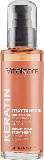 Зміцнювальний кератиновий догляд для волосся - Vitalcare Professional Keratin Trattamento — фото N1