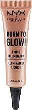 Жидкий хайлайтер - NYX Professional Makeup Born To Glow Liquid Illuminator — фото N1