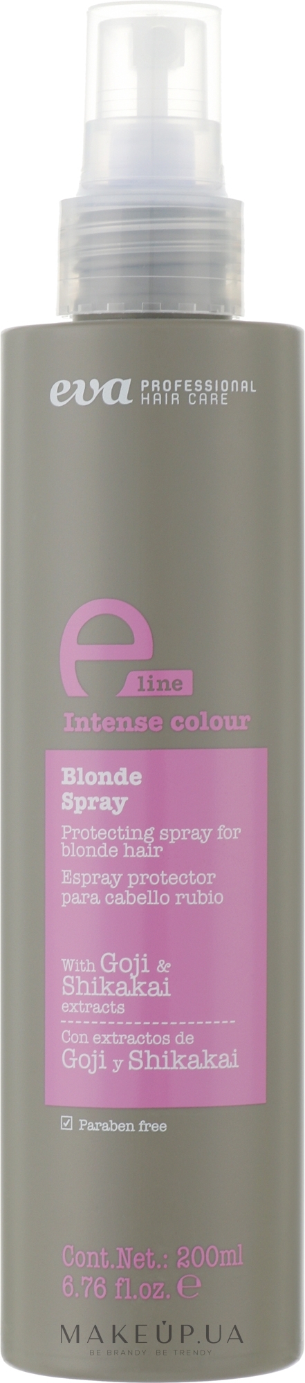 Спрей для блондинок - Eva Professional E-line Blond Spray — фото 200ml