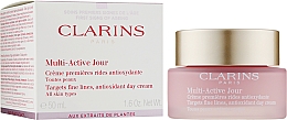 Дневной крем - Clarins Multi-Active Day Cream For All Skin Types (тестер) — фото N2