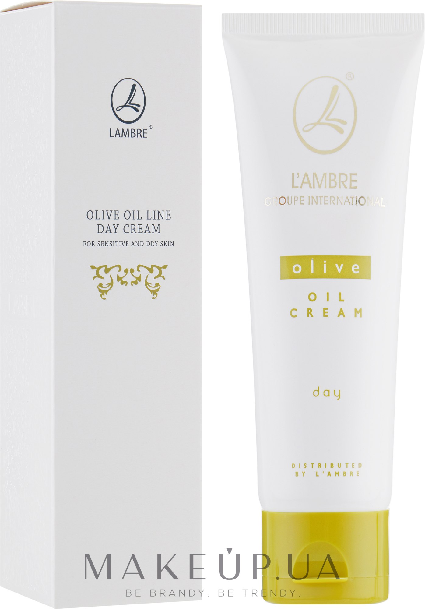 Крем для обличчя, денний - Lambre Olive Oil Line Oil Cream Day — фото 80ml