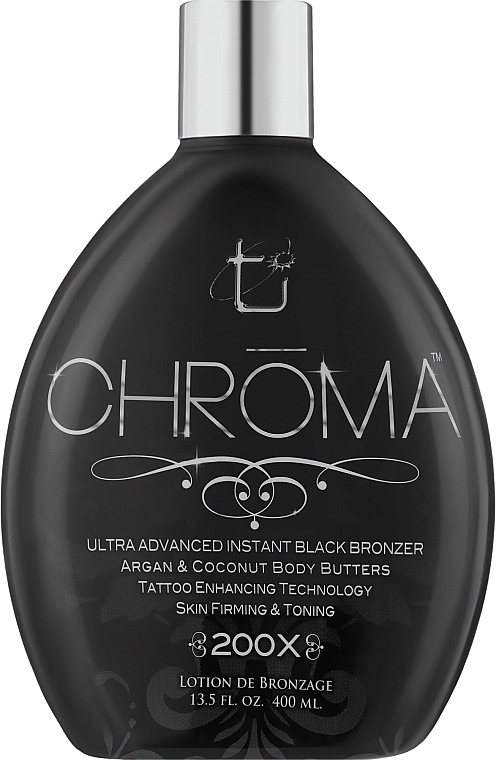 Крем с сильными бронзантами, защита тату - Tan Incorporated Chroma 200X