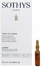 Осветляющая сыворотка в ампулах - Sothys Clarte&Confort Concentrated Serum — фото N1