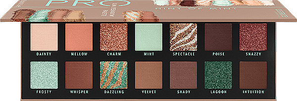 Палетка тіней - Catrice Pro Hint of Mint Slim Eyeshadow Palette — фото N1