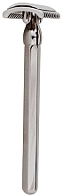 Бритва з рутенієвим покриттям - Plisson Solid Hexagonal Closed Comb Safety Razor — фото N1