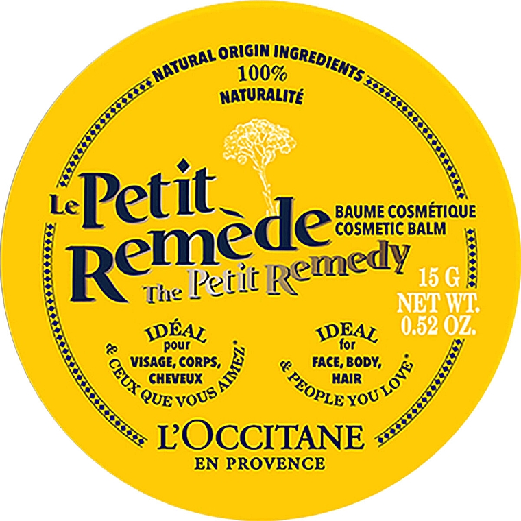 Універсальний бальзам для губ, обличчя, тіла та волосся - L'occitane Le Petit Remede — фото N1