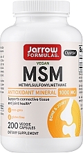 Парфумерія, косметика Харчові добавки - Jarrow Formulas MSM (Methyl-Sulfonyl-Methane) 1000 mg