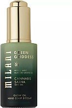Заспокійлива сироватка - Milani Green Goddess Glow Oil — фото N1