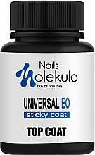 Топ универсальный с липким слоем - Nails Molekula Top Coat Sticky Universal EO — фото N1