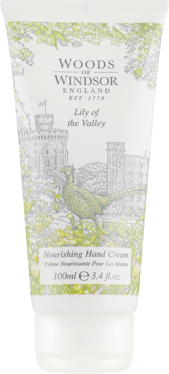 Живильний крем для рук - Woods of Windsor Lily of the Valley Hand Cream — фото N2