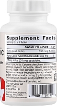 Пищевые добавки - Jarrow Formulas Alpha Lipoic Sustain with Biotin 300 mg — фото N2