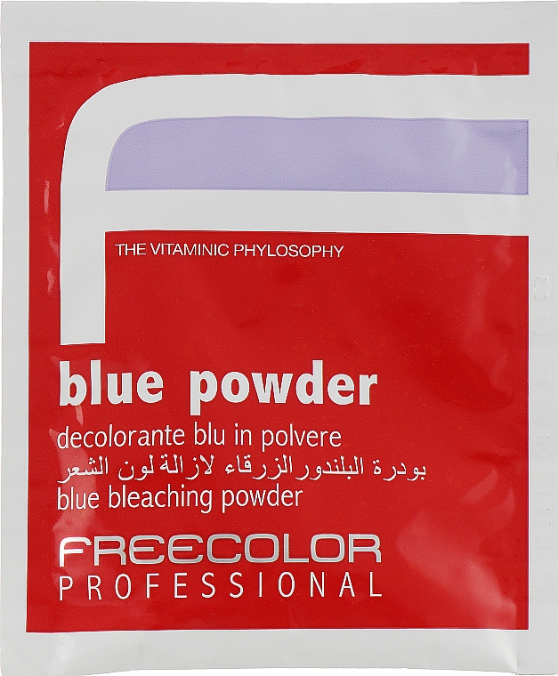 Обесцвечивающая пудра для волос - Oyster Cosmetics Freecolor Blue Powder