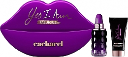 Парфумерія, косметика Cacharel Yes I Am Fabulous Eau De Parfum - Набір (edp/50ml + b/lot/50ml)