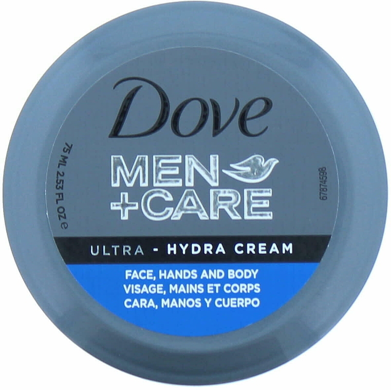 Крем для лица, рук и тела - Dove Men + Care Ultra Hydra Cream — фото N1