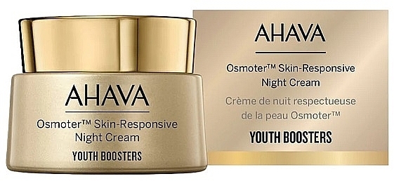 Ночной крем для кожи - Ahava Osmoter Skin-Responsive Youth Booster Night Cream (пробник) — фото N1