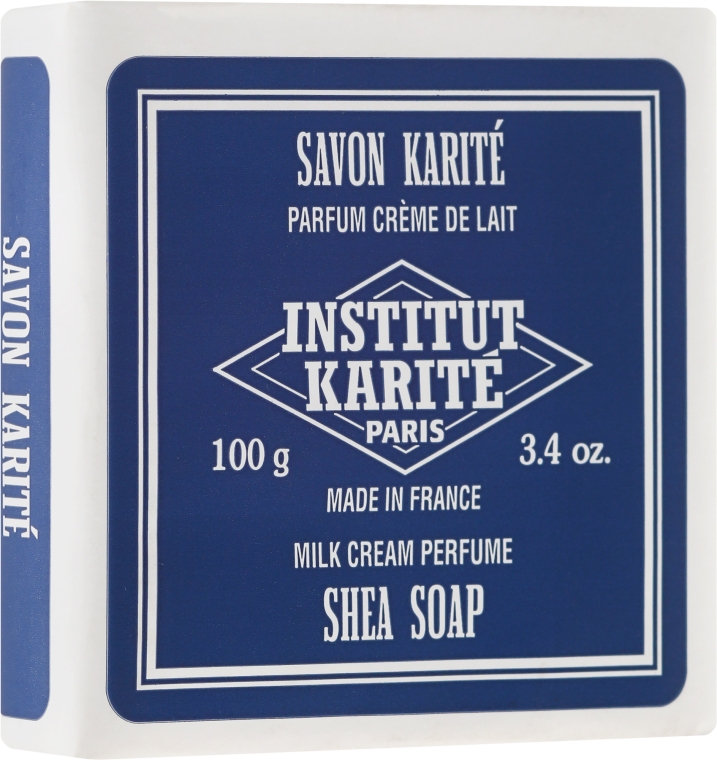 Мило - Institut Karite Milk Cream Shea Soap — фото N1