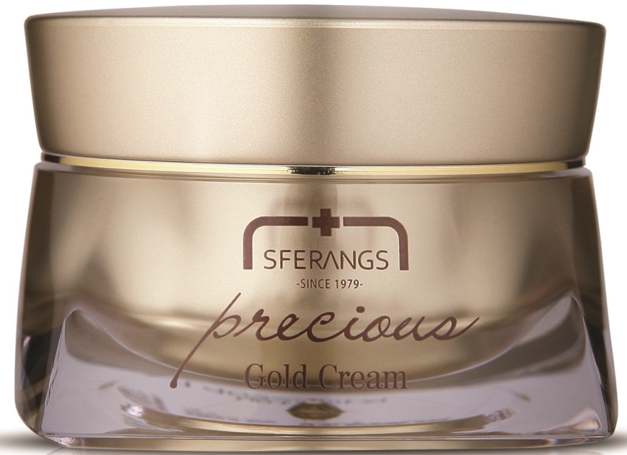 Крем для лица, золотой - Sferangs Precious Gold Cream