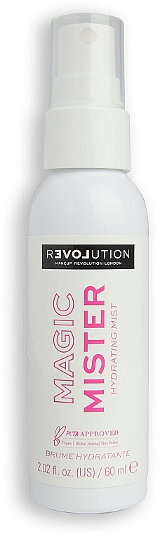 Увлажняющий мист для лица - Relove By Revolution Hydrating Face Mist Magic Mister — фото N1