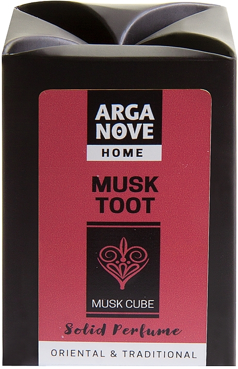 Ароматический кубик для дома - Arganove Solid Perfume Cube Musk Toot — фото N1