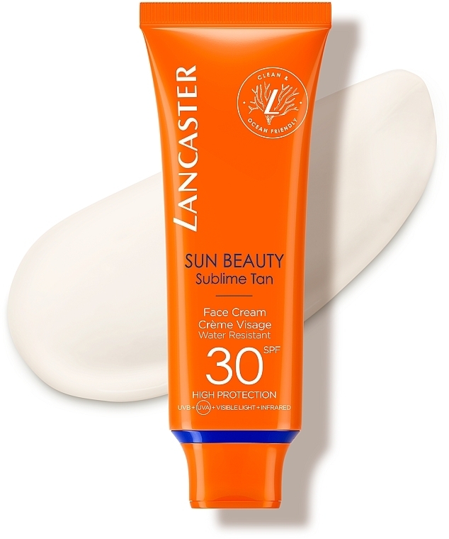 Сонцезахисний крем для обличчя - Lancaster Sun Beauty SPF30 — фото N5