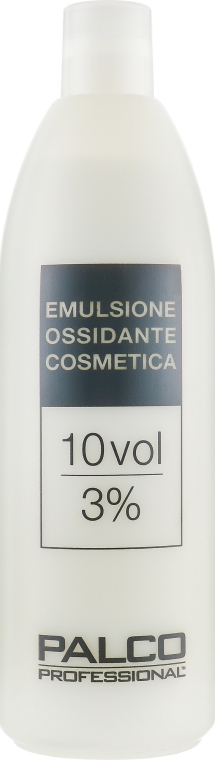 Відбілювальна емульсія, 10 об'ємів, 3%  - Palco Professional Emulsione Ossidante Cosmetica — фото N3