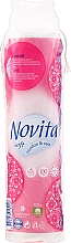 Диски ватні косметичні, 100шт - Novita Soft — фото N1