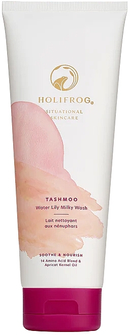 Питательное молочко для умывания, туба - HoliFrog Tashmoo Water Lily Milky Wash — фото N1