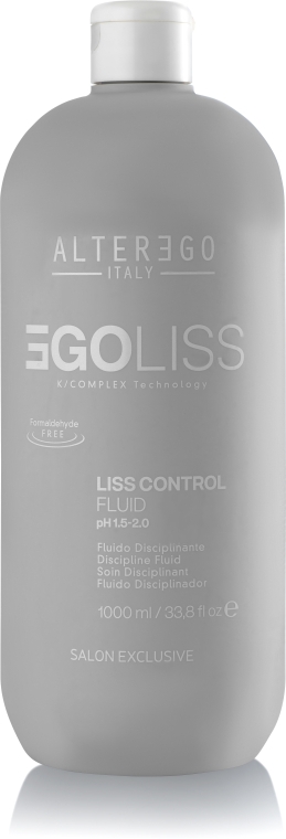 Розгладжуючий догляд за волоссям - Alter Ego Egoliss Control Flud — фото N1