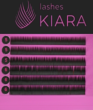 Духи, Парфюмерия, косметика Ресницы для наращивания J 0,07 (5-6 mm) - Kiara Lashes