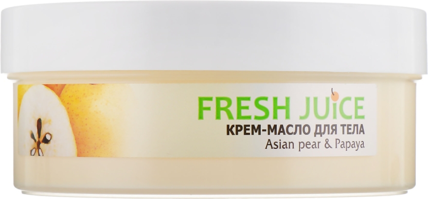 Крем-масло для тела "Азиатская груша и папайя" - Fresh Juice Asian pear & Papaya  — фото N2