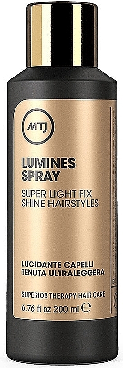 Полірувальний спрей-блиск для волосся - MTJ Cosmetics Lumines Spray — фото N1