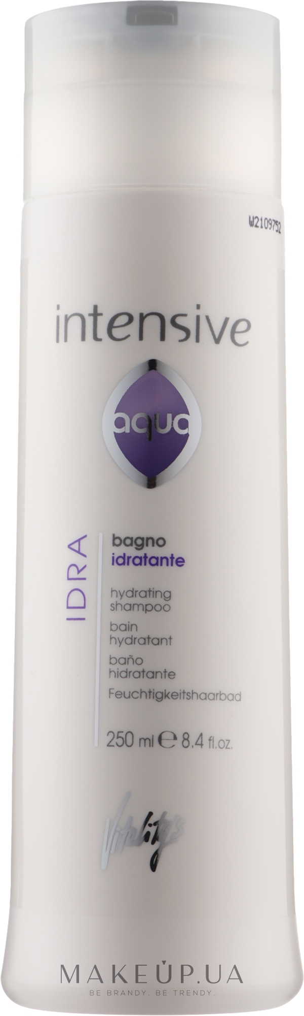 Увлажняющий шампунь - Vitality's Intensive Aqua Hydrating Shampoo — фото 250ml