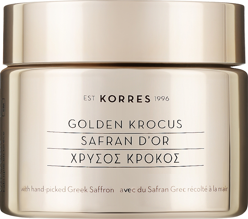 Увлажняющий крем для лица - Korres Golden Krocus Hydra-Filler Plumping Cream