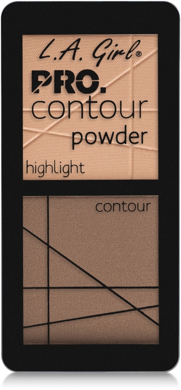 Пудра для контуринга обличчя - L.A.Girl Pro. Contour Powder — фото N2