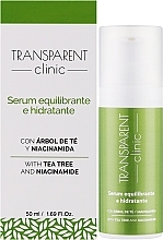 Зволожувальна сироватка для обличчя - Transparent Clinic Serum — фото N2