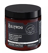 Духи, Парфюмерия, косметика Крем для бритья - Bullfrog Secret Potion №3 Shaving Cream