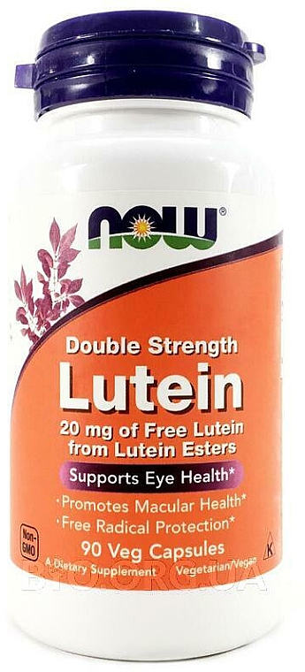 Пищевая добавка "Лютеин 20 мл" - Now Foods Lutein Double Strength — фото N1