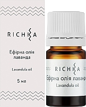 Ефірна олія лаванди - Richka Lavandula Oil — фото N4