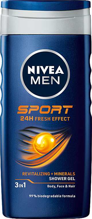 Набор - NIVEA MEN Sporty You (deo/150ml + sh/gel/250ml) — фото N5