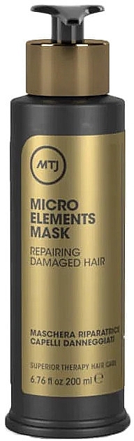 Маска для волос - MTJ Cosmetics Superior Therapy Microelements Mask — фото N1