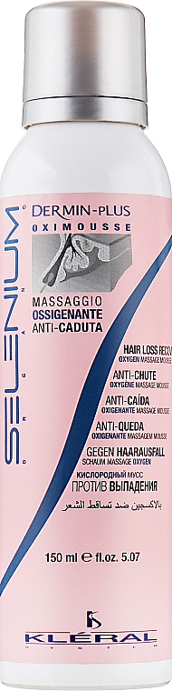 Мус проти випадіння волосся - Kleral System Dermin Plus Oxi Mousse  — фото N1