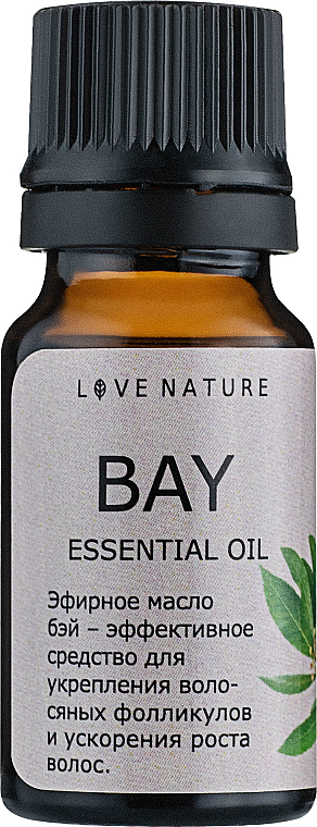Love Nature Bay Essential Oil * - УЦЕНКА Эфирное масло Бей для роста волос: купить по лучшей цене в Украине