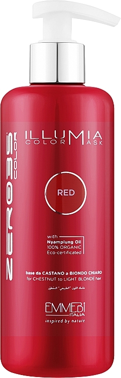 Тонирующая маска для волос - Emmebi Italia Illumia Color Mask Red