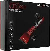 Тример для підстригання, акумуляторний червоний - Original Best Buy CEOX2 Cordless — фото N3