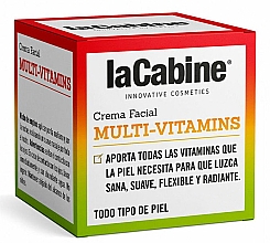 Духи, Парфюмерия, косметика Крем для лица "Мультивитамины" - La Cabine Multi-Vitamins Cream